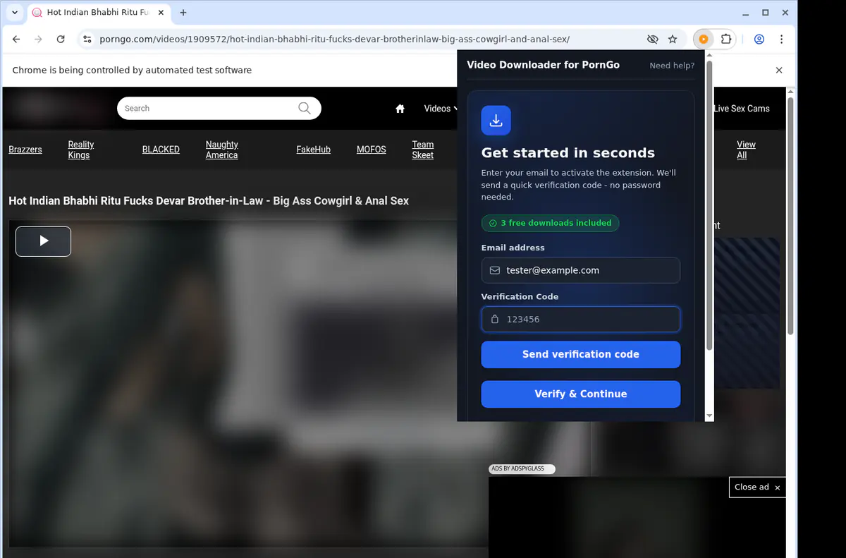 Porngo Video Downloader screenshot 4